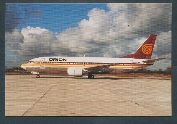 ORION AIRWAYS, B737-3T5