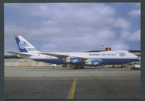 OCEAN AIRLINES, B747-230F/SCD
