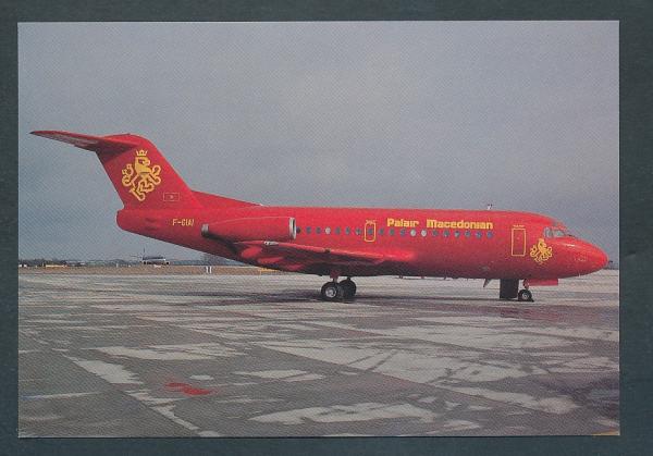 PALAIR MACEDONIAN, Fokker 2B-1000