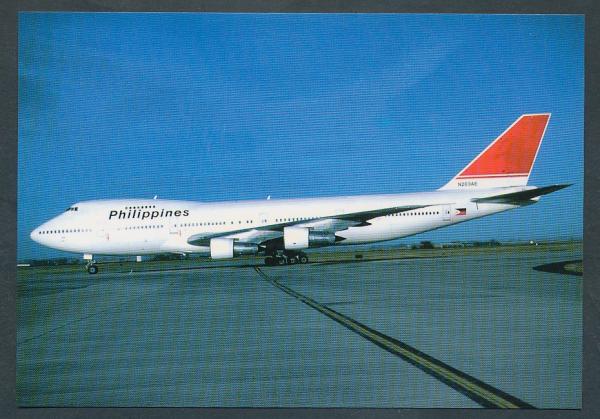 PHILIPPINES EX-MEA, B 747 2B4B combi