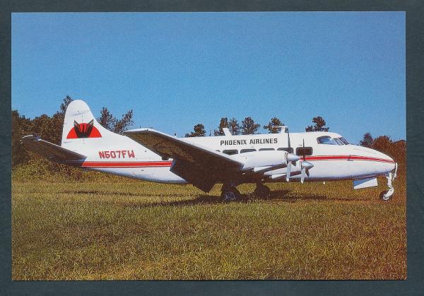 PHOENIX AIRLINES, DH 114 Heron 2B