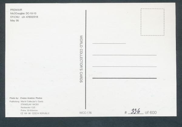 PREMIAIR, McDDouglas DC-10-10