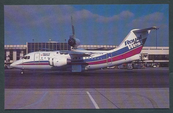 ROYAL WEST AIRLINES, British Aerospace 146-100
