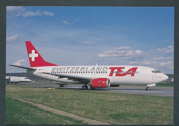 TEA SWITZERLAND, Boeing 737-3MB