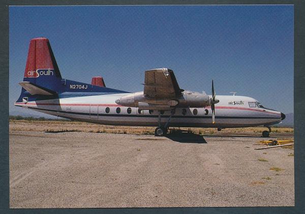 AIR SOUTH, Fairchild F-27J