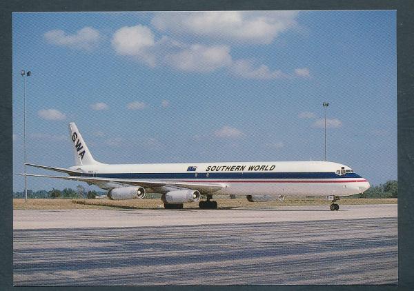 SWA-SOUTHERN WORLD, DC-8-63CF
