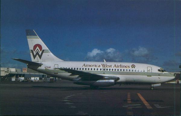America West Airlines Boeing 737- 130
