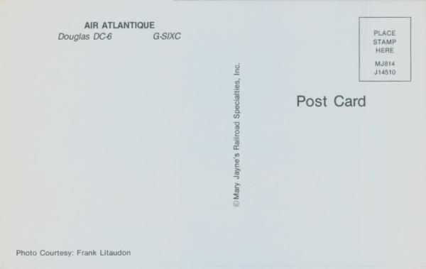 Air Atlantique, Douglas DC-6