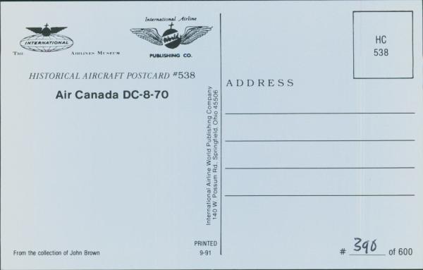 Air Canada DC-8-70