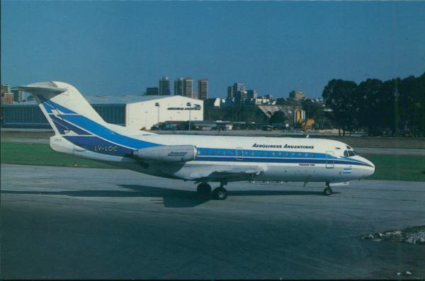 AEROLINEAS ARGENTINAS  VFW-Fogger F28-1081