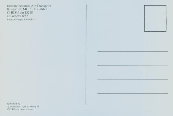 INSTONE/ATLANTIC AIR TRANSPORT,BRISTOL 170