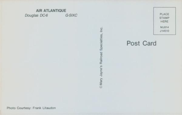 Air Atlantique, Douglas DC-6