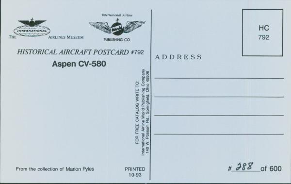 ASPEN Convair 580