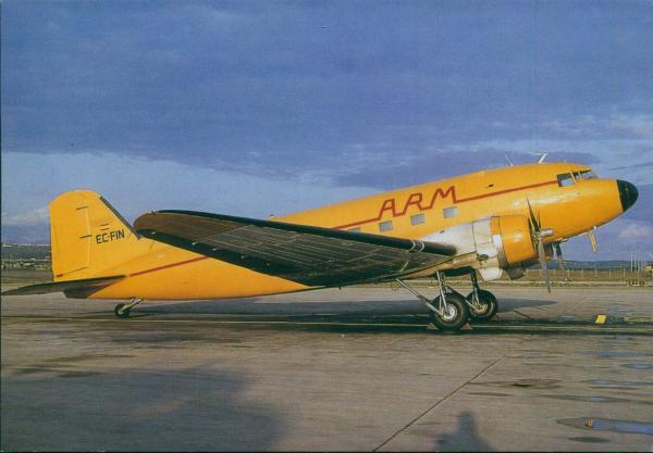 ARM AEROMARKET, Douglas DC-3