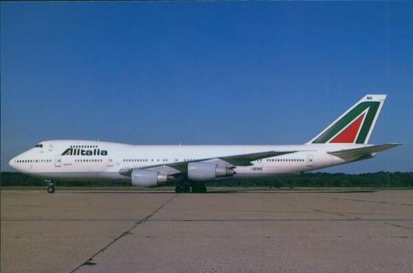ALITALIA Cargo  Boeing 747 239B