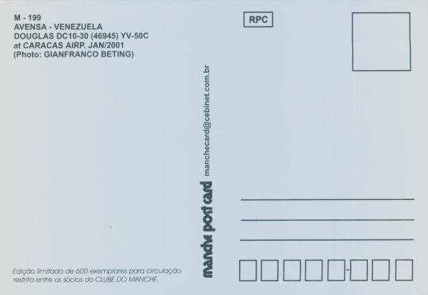 AVENSA VENEZUELA, MCD Douglas DC-10-30