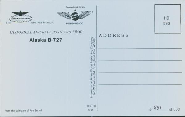 ALASKA AIRLINE, B-727