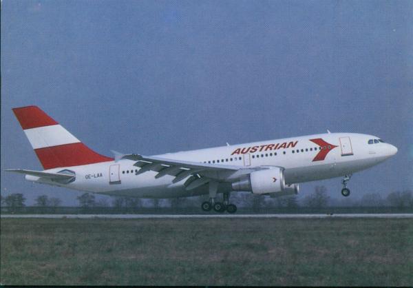 AUSTRIAN AIRLINES, Airbus A-310.324