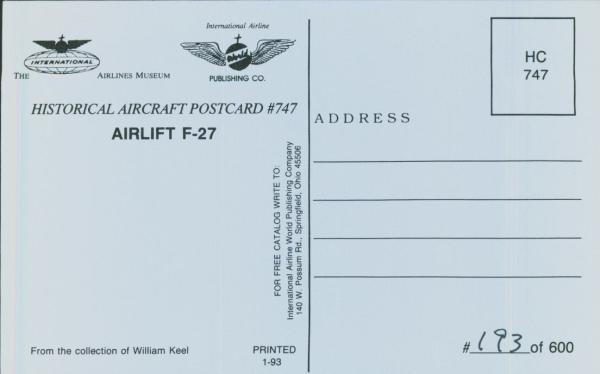 AIRLIFT F-27