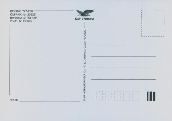 AMERICANA  AIRLINES Boeing 727-230