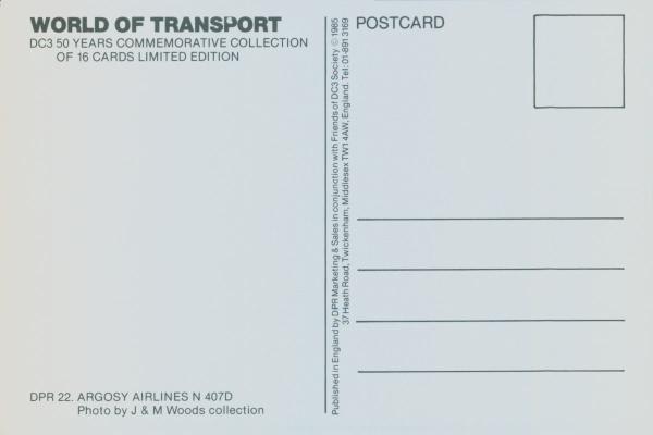 ARGOSY Airlines N 407D