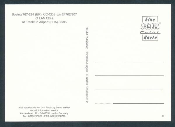 LAN Chile Boeing 767-284