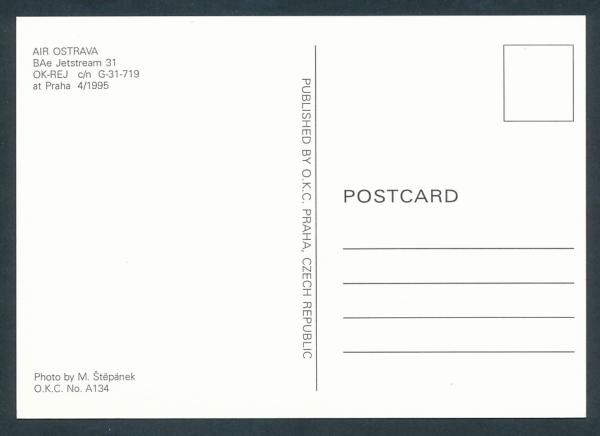 AIR OSTRAVA BAe Jetstream 31 OK-REJ