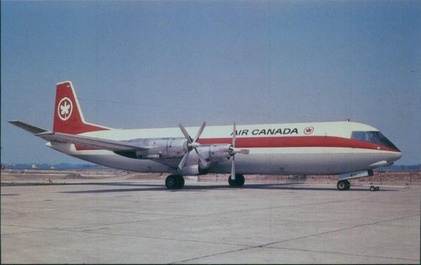 AIR CANADA Vickers Vanguard Cargoliner