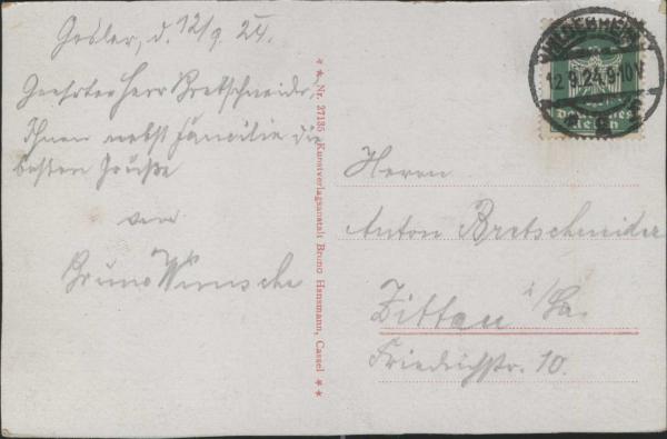 Goslar 3864- a. Harz, Rathaus