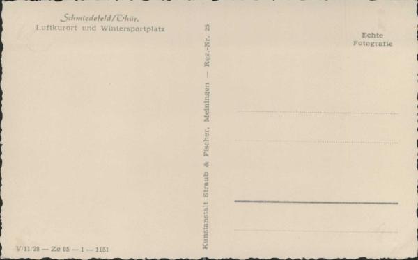 Schmiedefeld 98711 Ortsansicht