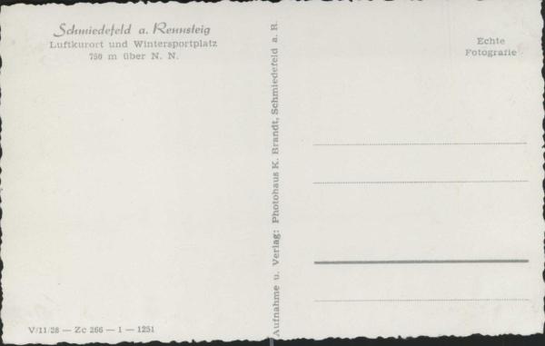 Schmiedefeld 98711 Am Stutenhaus