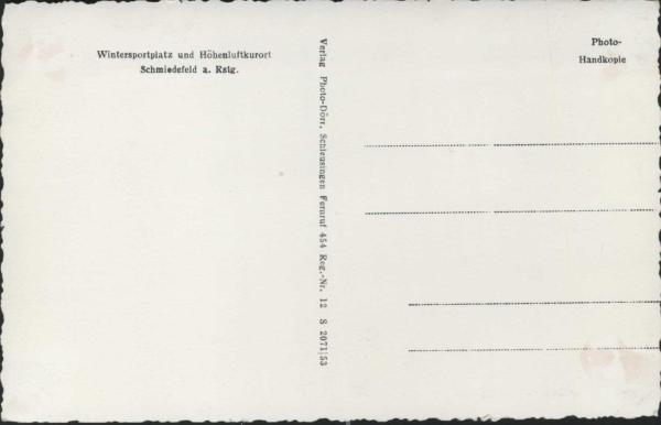 Schmiedefeld 98711 Ortsansicht