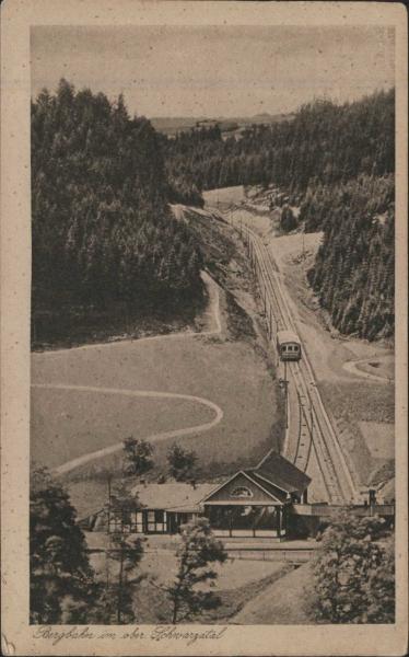 Lichtenhain 98744 Bergbahn i. ob. Schwarzatal (1925)