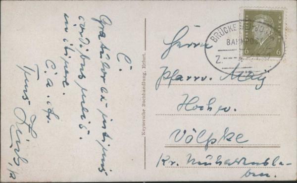 Erfurt 99084 Stadtbild mit Dom