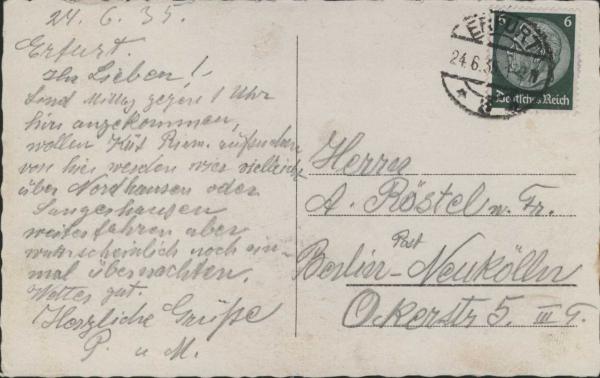 Erfurt 99084  Dom und Severi (1935)