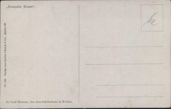 Weimar 99423 aus dem Schillerhaus