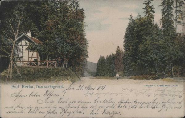 Bad Berka 99438 Dambachsgrund (1904)