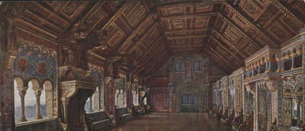 Eisenach 99817 die Wartburg, Festsaal