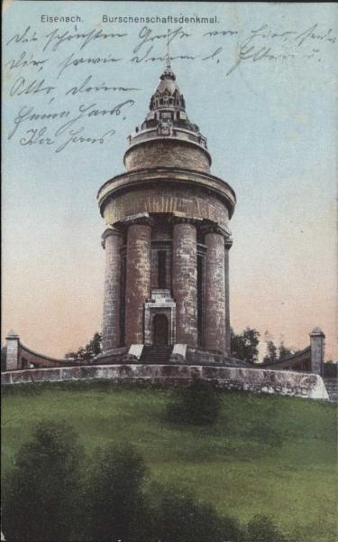 Eisenach 99817 Burschenschaftsdenkmall (1911)