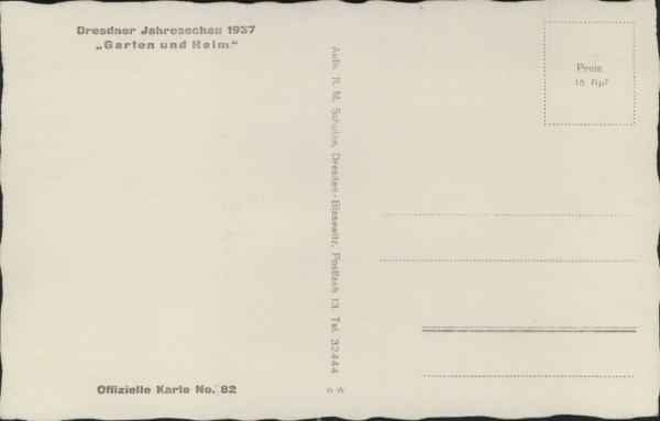 Dresden  Dresdner Jahresschau 1937