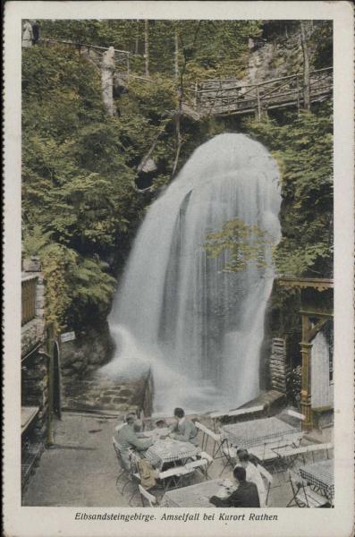 Struppen 01796 Amselfall b. Rathen