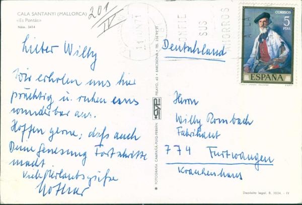 Es Pontàs bei Cala Santanyi, Cala Figuera - Mallorca,