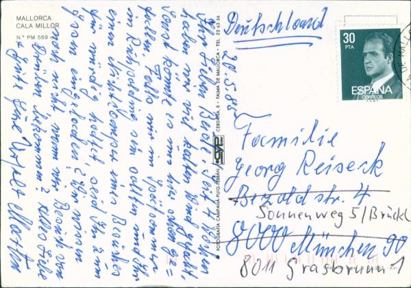 Mehrbildkarte von Cala Millor - Mallorca