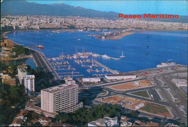 Luftbildkarte, Paseo Maritimo - Mallorca